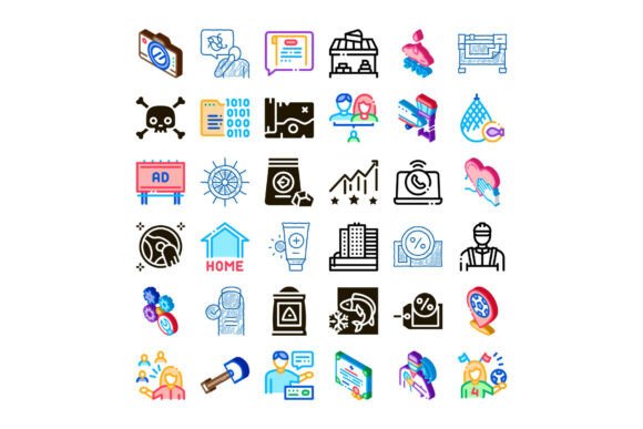 Business and Technology Icons Illustrati: A Practical Toolkit for Modern Digital Work