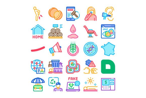 Pictograms Illustrating Various Concepts: A Visual Language for Modern Communication